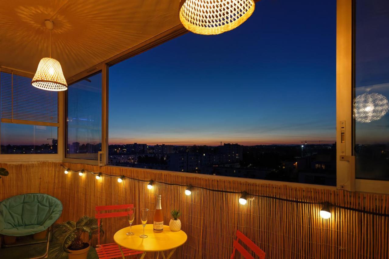 Smile Home-Nid Panoramique Vue Wow ! Spadeco - Loungezen - Terrasse Ensoleillee - Arrivee Autonome - Netflix - Emplacement Ideal - Lumineux - Renove A Neuf - Wifi Fibre - モンペリエ エクステリア 写真