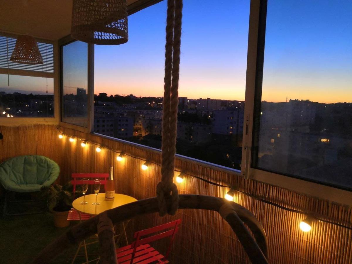 Smile Home-Nid Panoramique Vue Wow ! Spadeco - Loungezen - Terrasse Ensoleillee - Arrivee Autonome - Netflix - Emplacement Ideal - Lumineux - Renove A Neuf - Wifi Fibre - モンペリエ エクステリア 写真