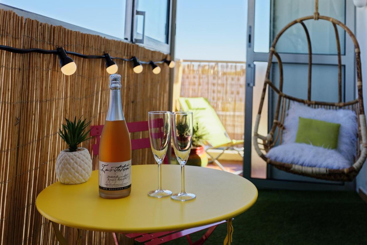 Smile Home-Nid Panoramique Vue Wow ! Spadeco - Loungezen - Terrasse Ensoleillee - Arrivee Autonome - Netflix - Emplacement Ideal - Lumineux - Renove A Neuf - Wifi Fibre - モンペリエ エクステリア 写真
